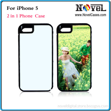 Sublimation Dual Protective Phone Case for iPhone5/5s